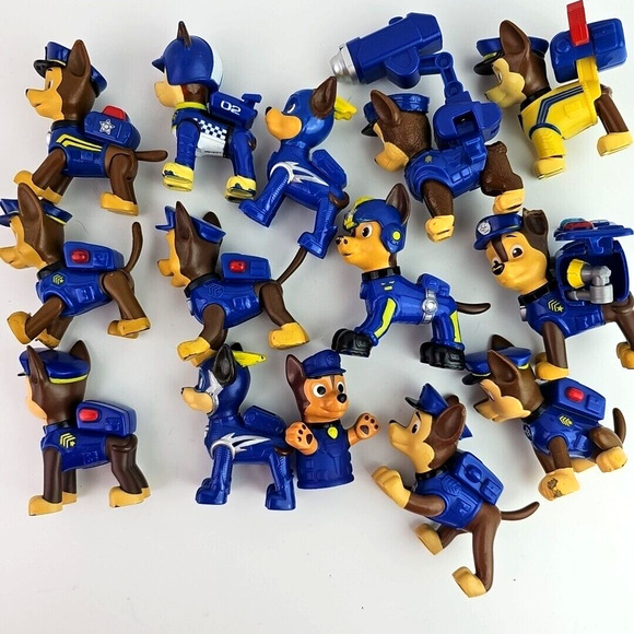 LOT of Small Toys Paw Patrol Action Pack Pup Figure Mixed Transforming Lot of 13 - Picture 8 of 8